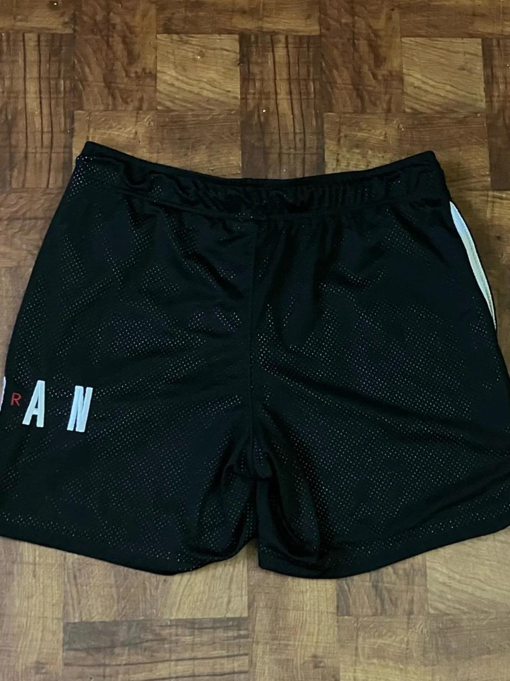 Air Jordan Jumpman Classic Mesh Shorts Black DV7742 Size Large